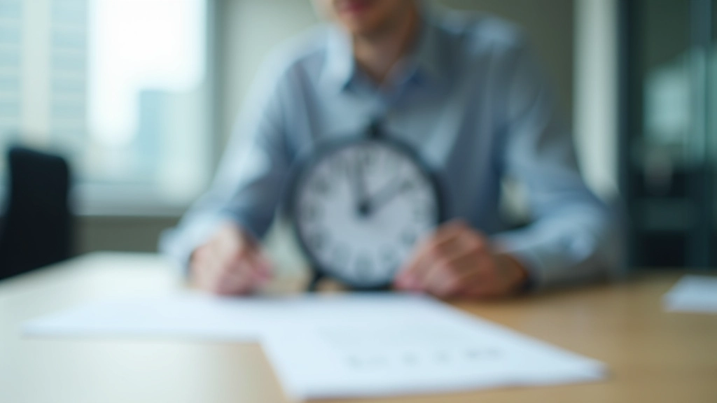 Timer and clock showing time management during a business meeting discussion